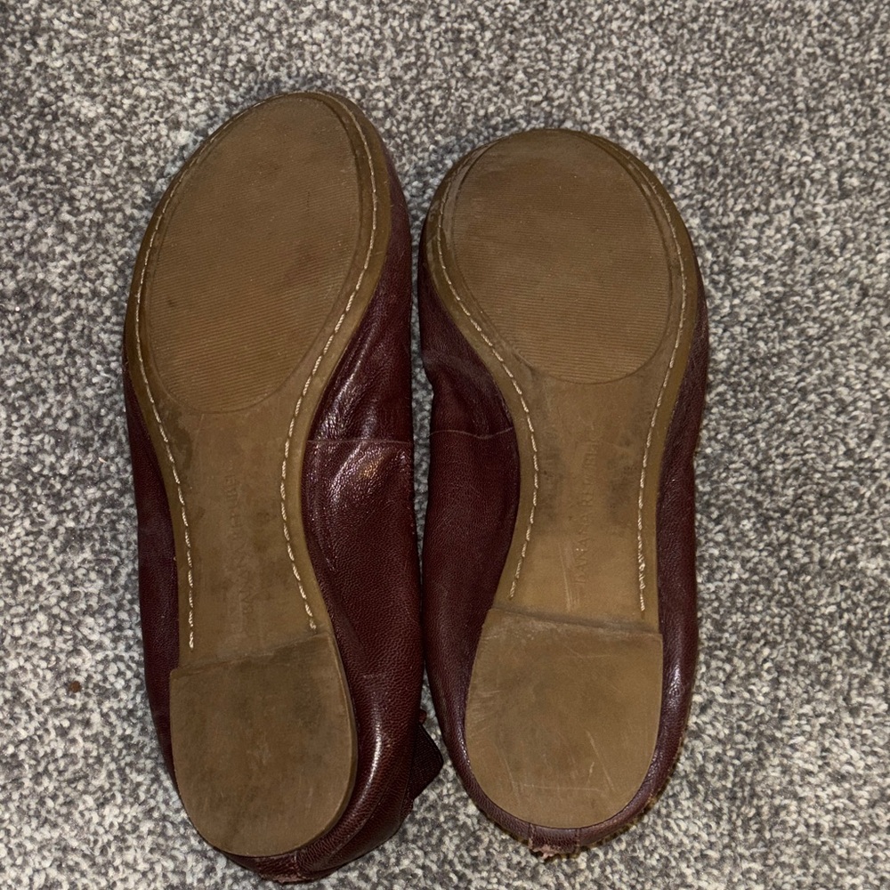Banana Republic Women's Dark Brown Leather Flats Women’s size 6 - Picture 6 of 6